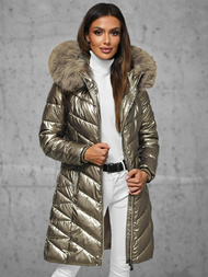 Sieviešu jaka zelts OZONEE JS/16M9100/403