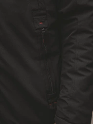 Vīriešu virsjaka melna OZONEE JS/M717/392