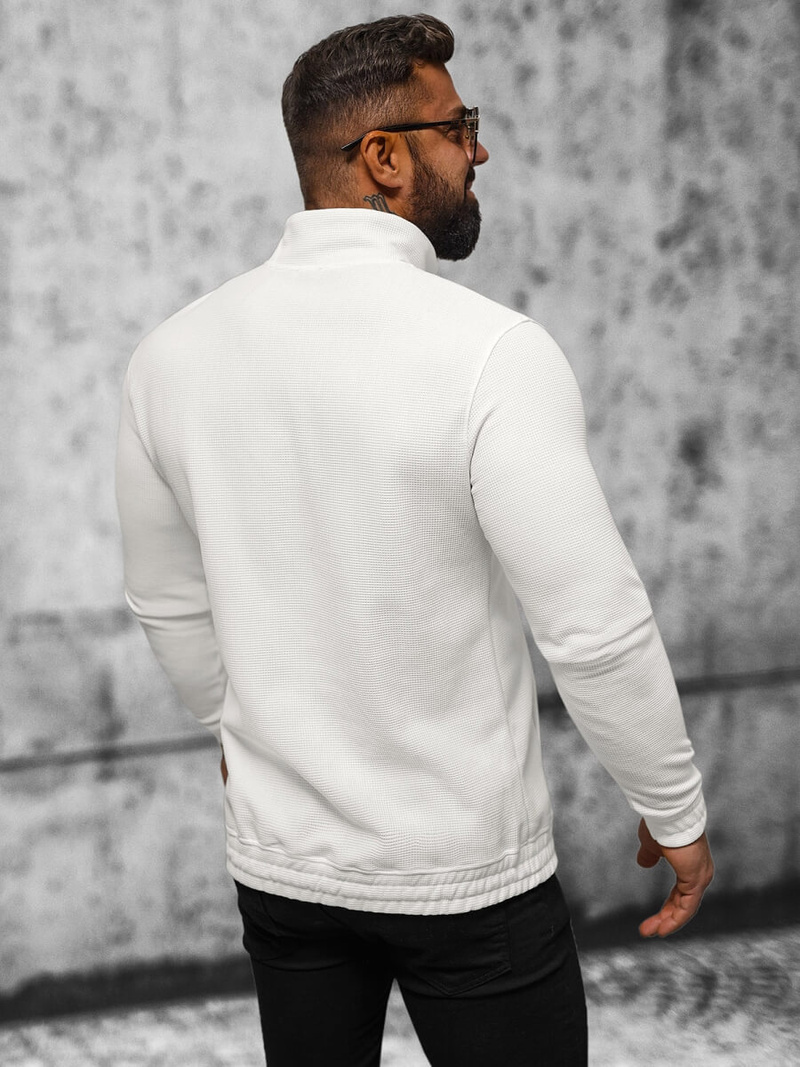 Vīriešu džemperis ecru OZONEE O/TB2302