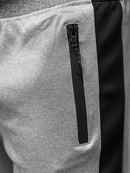 Vīriešu sporta šorti pelēks OZONEE JS/8K281