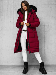 Sieviešu jaka bordosarkans OZONEE O/W377