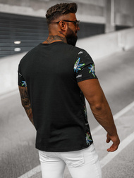 Vīriešu T-krekls Melns OZONEE O/T136/3