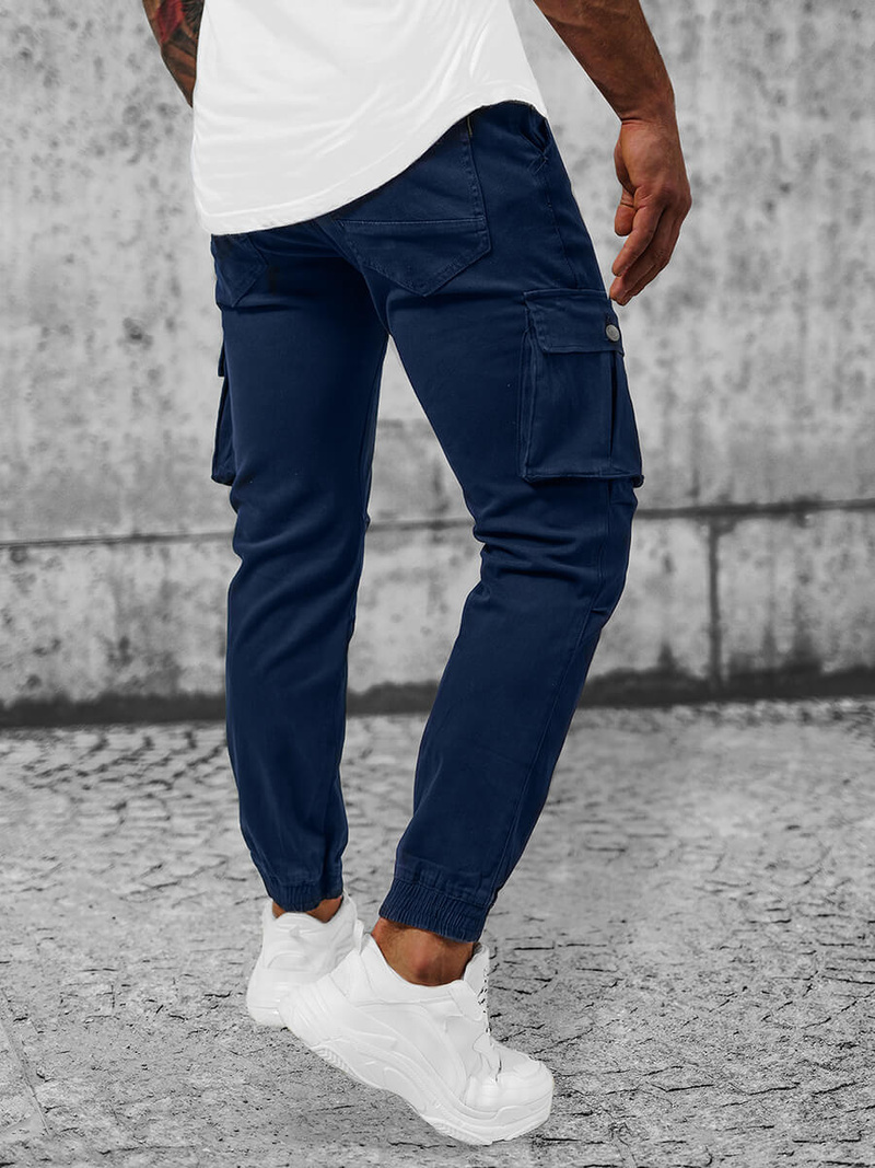 Vīriešu jogger bikses zili OZONEE NB/MP0165BS