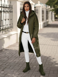 Sieviešu jaka tumši zaļa OZONEE JS/5M3171/136Z