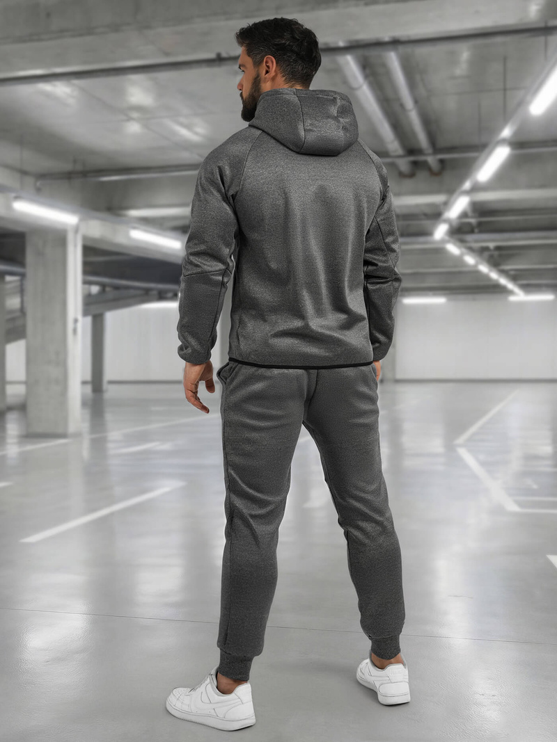 Vīriešu treniņtērps grafīta OZONEE JS/8C1966/5