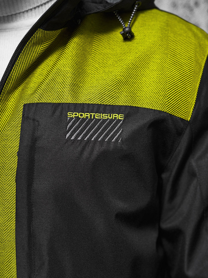 Vīriešu virsjaka melns OZONEE JS/22M311/392