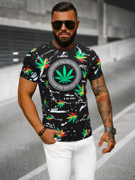 Vīriešu T-krekls Melns OZONEE O/T131/3