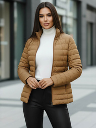 Sieviešu jaka tumši-smilšu OZONEE JS/16M9109/84Z