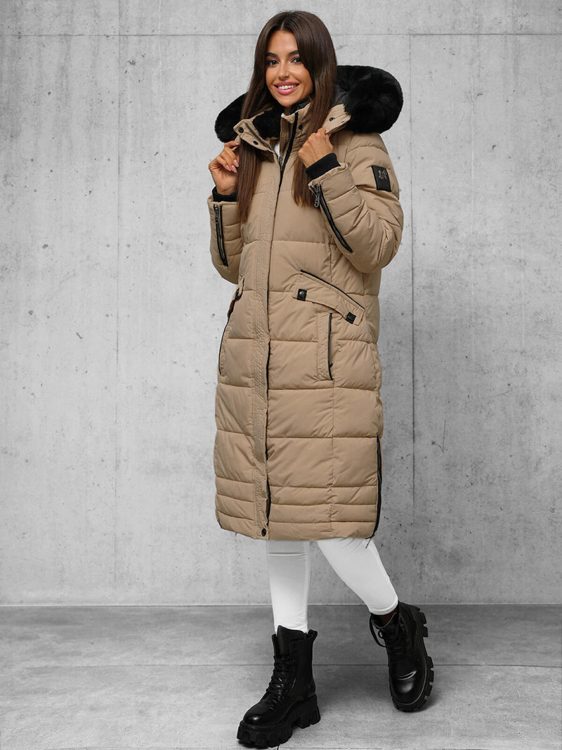 Sieviešu jaka tumši-smilšu OZONEE O/W377