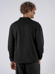 Vīriešu krekls melns OZONEE O/GOM23039