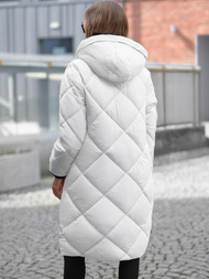 Sieviešu jaka balta OZONEE JS/5M3168/281Z