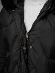 Sieviešu jaka melna OZONEE JS/16M9202/392Z