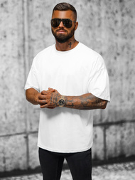 Vīriešu t-krekls balts OZONEE O/3436