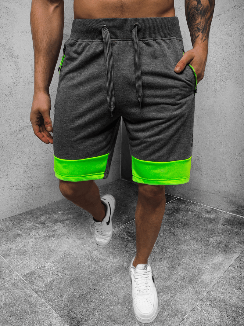 Vīriešu sporta šorti grafīta OZONEE JS/68K10053