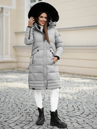 Sieviešu jaka pelēka OZONEE O/W377Z