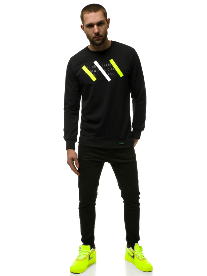 Vīriešu jaka melna OZONEE MACH/2105