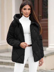 Sieviešu jaka melna OZONEE JS/5M3175/392Z