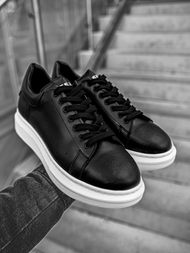 Sneakers melni OZONEE B/2051