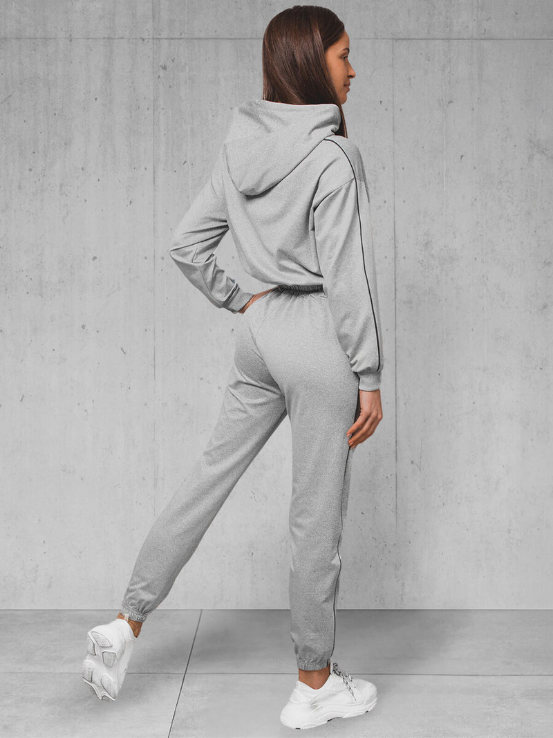 Sieviešu sporta tērps pelēks OZONEE O/HW251213B