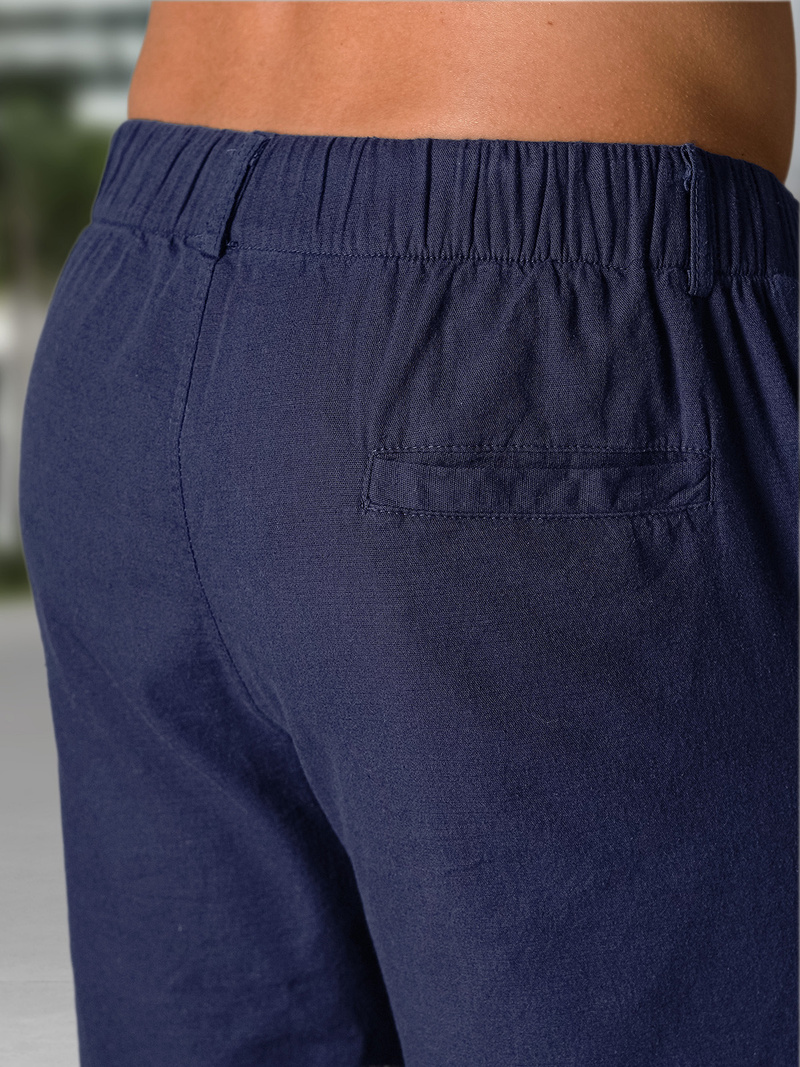 Vīriešu chino šorti tumši zilas OZONEE TMK/DC809/3Z