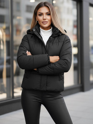 Sieviešu jaka melna OZONEE JS/16M9188/392Z