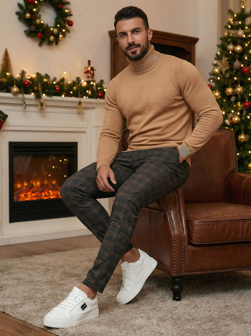 Vīriešu chino bikses grafīta OZONEE DJ/5632Z