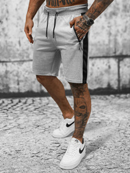 Vīriešu sporta šorti pelēks OZONEE JS/8K281