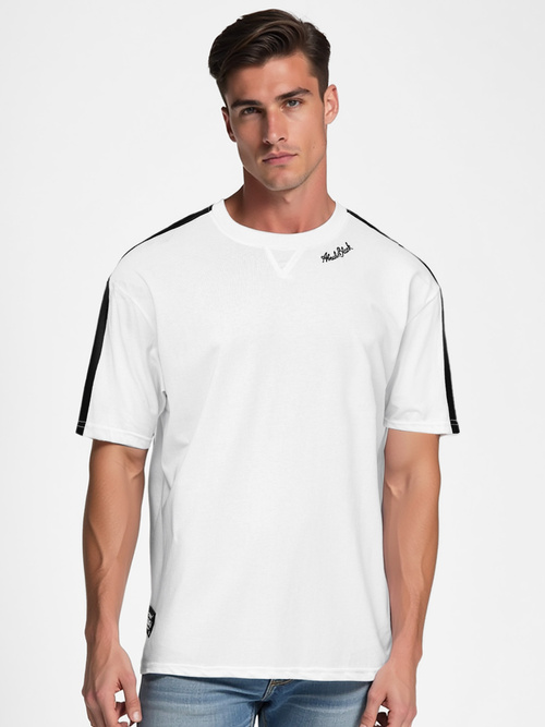 Vīriešu t-krekls balts OZONEE O/QQ1195Z