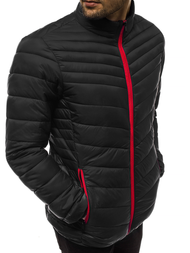 Vīriešu pārejas virsjaka melna OZONEE JB/JP1137