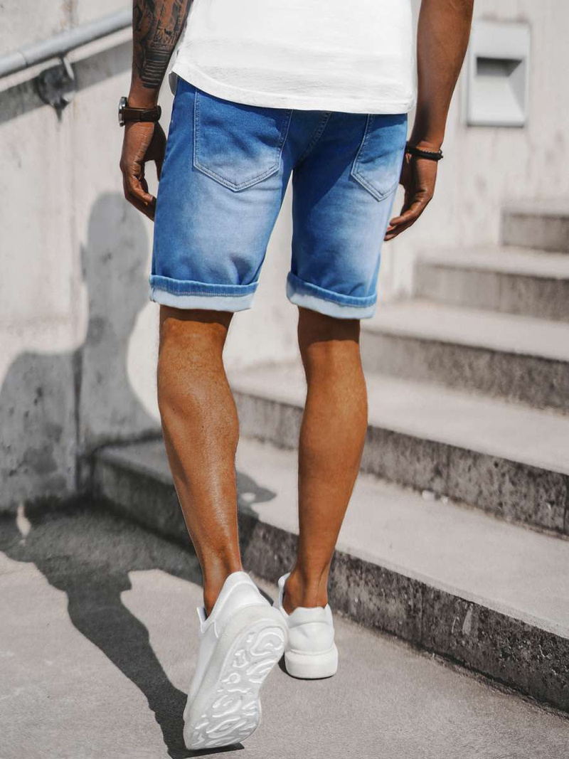 Vīriešu šorti debesu gaiši debesu zili OZONEE NB/MP0060BZ