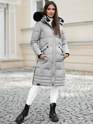 Sieviešu jaka pelēka OZONEE O/W377Z