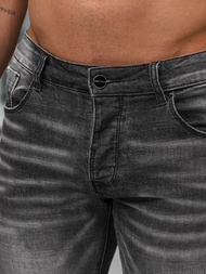 Vīriešu džinsi debesu melni OZONEE NB/MP0070NZ