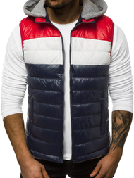 Vīriešu veste tumši zila OZONEE N/6105