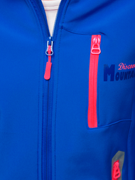 Sieviešu softshell jaka debesu zila OZONEE JS/HH029/9