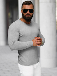 Vīriešu svīteris pelēks OZONEE NB/MMB601/2Z