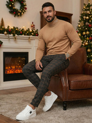 Vīriešu chino bikses grafīta OZONEE DJ/5632Z