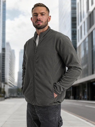 Vīriešu džemperis grafīta OZONEE JS/HH016/5