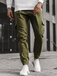 Vīriešu jogger bikses haki OZONEE A/404