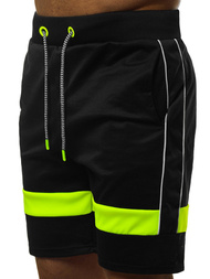 Vīriešu šorti melni OZONEE JS/KK300177