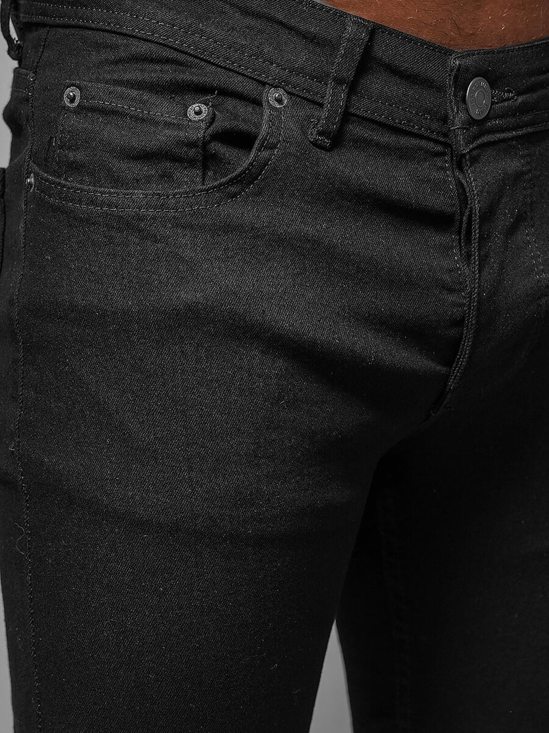 Vīriešu džinsi melni OZONEE E/5348/02