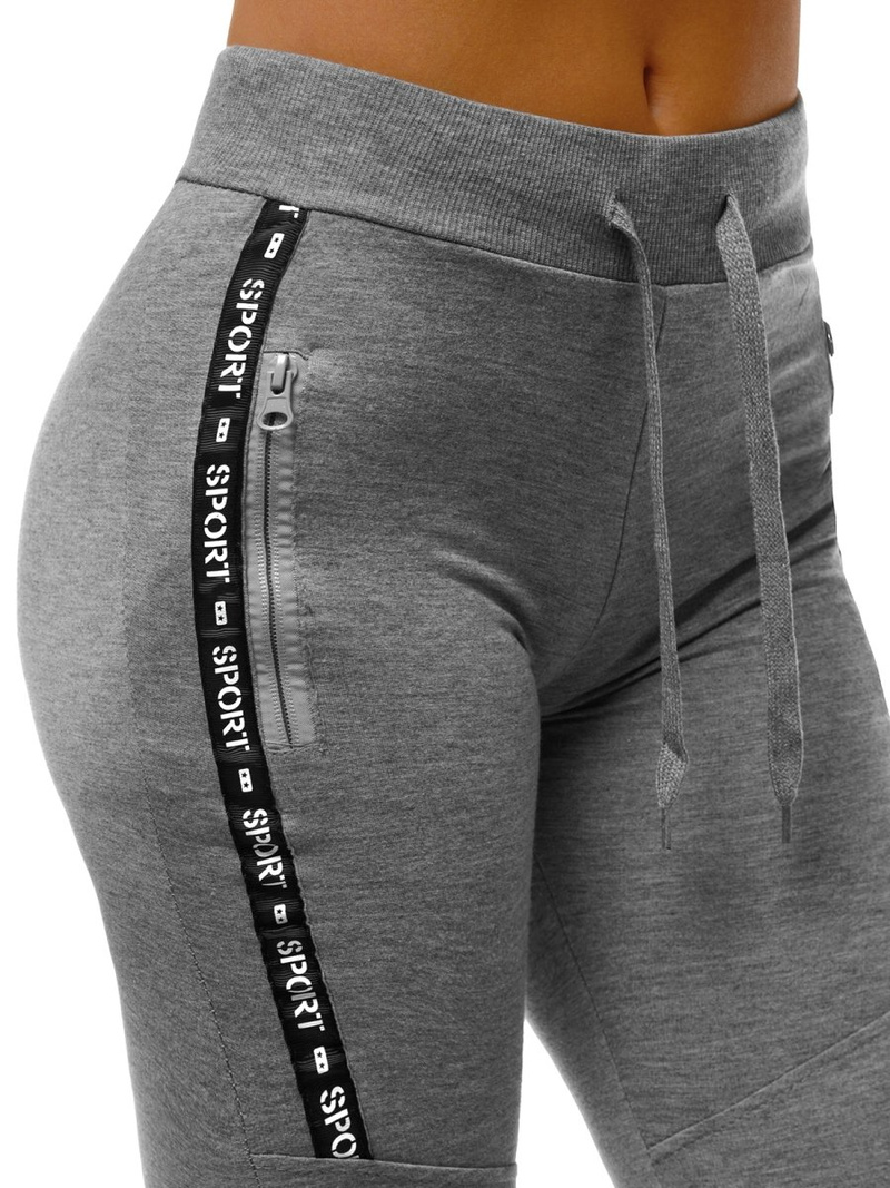 Sieviešu sporta bikses pelēkas OZONEE O/82055