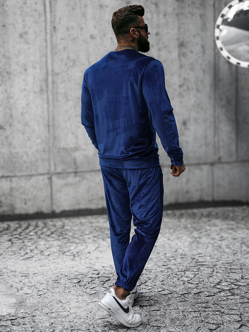 Vīriešu treniņtērps tumši zils OZONEE O/D7516