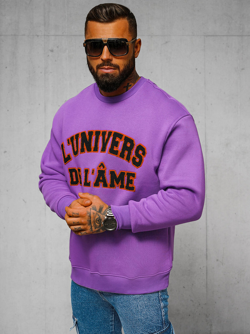 Džemperis violets OZONEE O/SWE23055