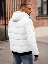 Vīriešu parka balta OZONEE JS/31M5031/281Z