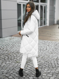 Sieviešu jaka balta OZONEE JS/5M3168/281Z