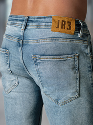 Vīriešu džinsi debesu zili OZONEE O/0526