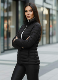 Sieviešu jaka melna OZONEE JS/16M9109/392Z