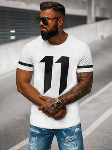 Vīriešu T-krekls balts OZONEE O/8T1262/1