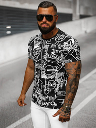 Vīriešu T-krekls Melns OZONEE O/T1269/3