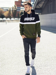 Vīriešu jaka zaļa OZONEE A/0963Z